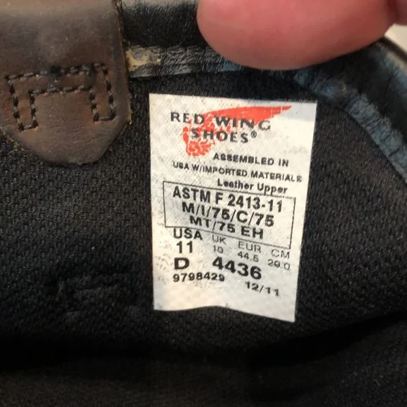 Redwing  pecos boots (steel toe) - Picture 5 of 6